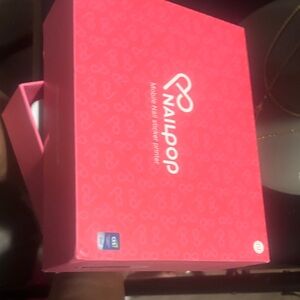 Pink Nail Sticker Printer